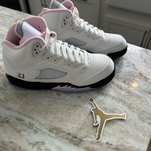 Jordan 5 Retro medium soft pink